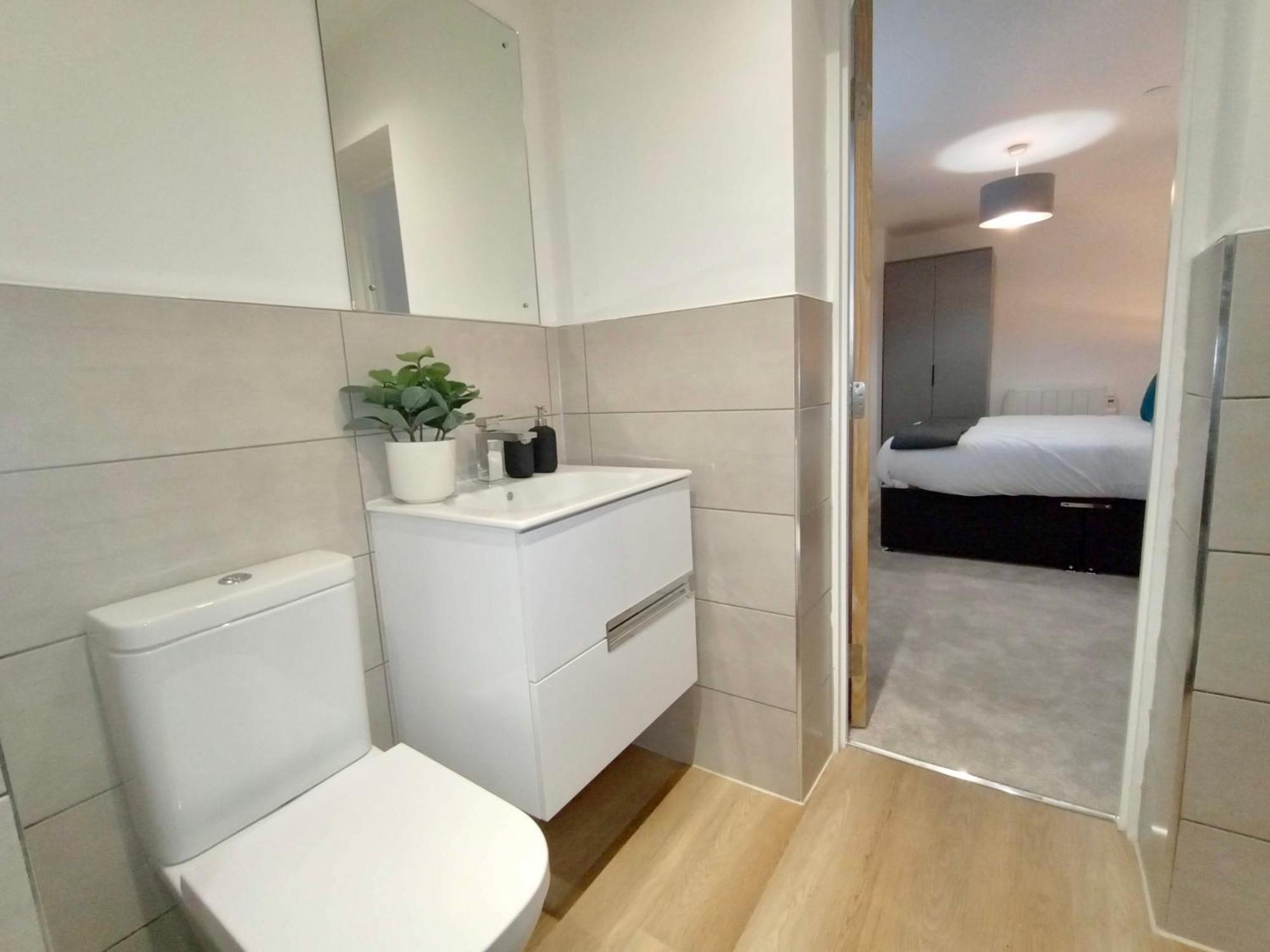 Luxury 2 Bed 2 Bath Flat Near Old Trafford Διαμέρισμα Μάντσεστερ Εξωτερικό φωτογραφία